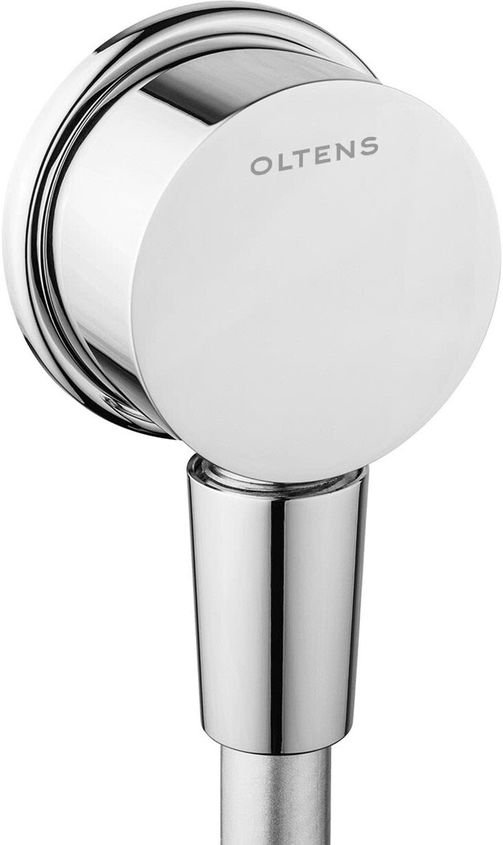 OLTENS Saar Wandanschlussbogen ohne Brausehalter, Badarmaturen, 39302100, chrom