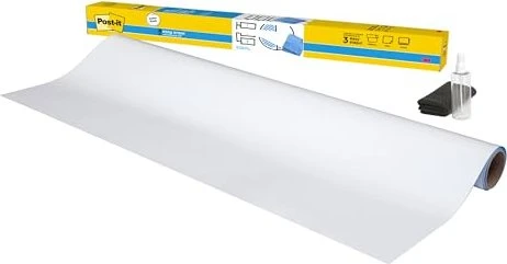 Post-it selbstklebende Whiteboardfolie Flex Write Surface blanko 90,0 x 60,0 cm, 1 Rolle