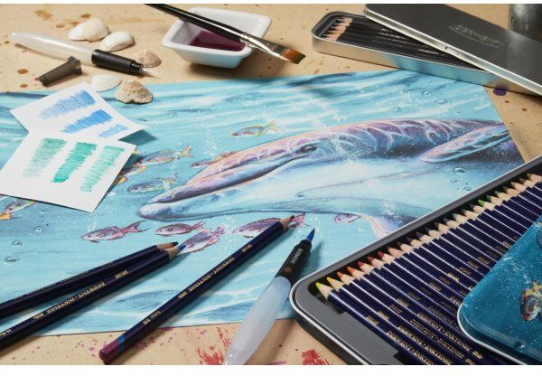 Derwent Inktense Farveblyanter   72 Farver