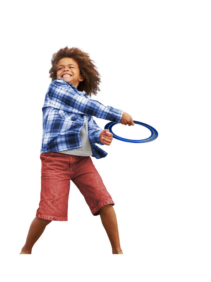 Simba Wurfring in Blau/ Gelb - ab 5 Jahren - onesize