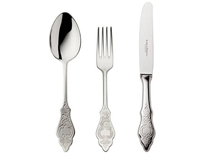 Robbe & Berking Ostfriesen 3-teiliges Menübesteck (150 g massiv versilbert)