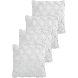 Aspero, Dekokissen, 4er Set Kissenbezüge Sofia (45 x 45 cm)