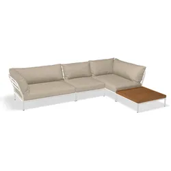 Houe LEVEL 2 Lounge Set Sunbrella Papyrus