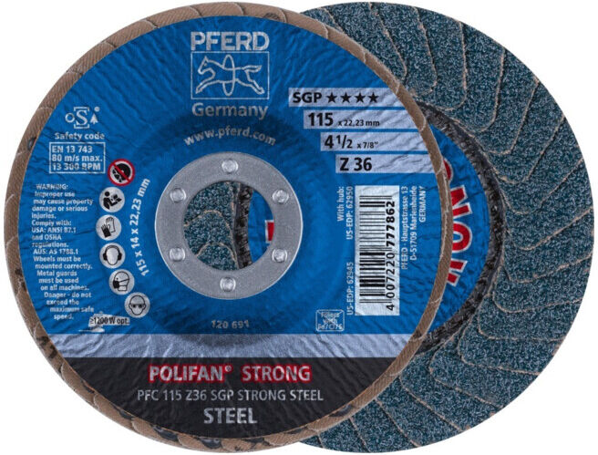 Pferd Disque à lamelles STRONG convexe 115 mm K36 (67788015)