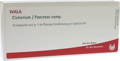 WALA Heilmittel GmbH CICHORIUM PANCREAS comp.Ampullen 10X1 ml 01751240