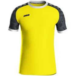 Jako JAKO Trikot Iconic Kurzarm soft yellow/schwarz M