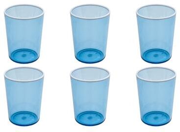 Abode Homewares Contrast Acrylic Drinking Glass - Set of 6