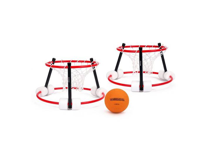 Badespielzeug Wasserbasketball-Set, Für Schwimmer und Nichtschwimmer geeignet