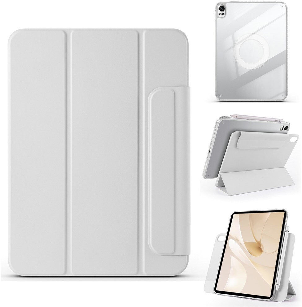 EIDERWOOD Huawei MatePad 12 X Flip Læder Tablet Cover - Grå