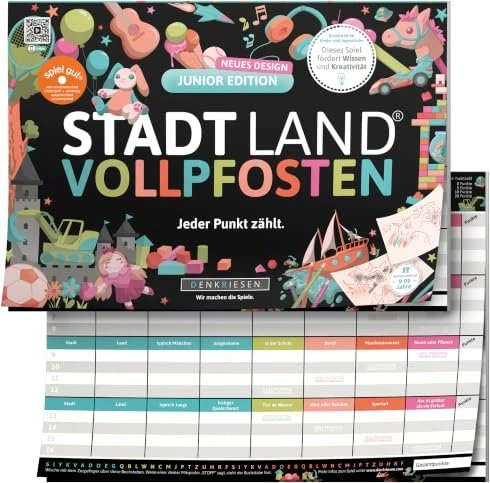 Denkriesen STADT LAND VOLLPFOST JUNIOR EDITION - DIN A4