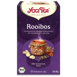 YOGI TEA, Rooibos, Bio Gewürz- und Kräutertee 17X1,8 g