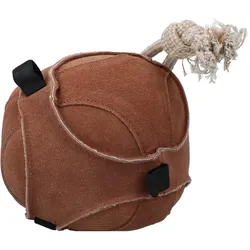 Excellent Horse Fun Play Ball Suede Braun (Ballspielzeug Hund), Hundespielzeug