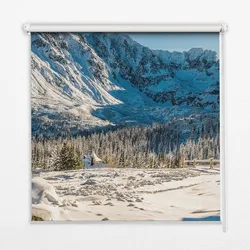 INNENROLLO - Fensterrollo - Rollo - 150x140 cm - Gebirge