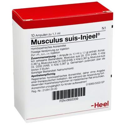 Musculus Suis Injeel Ampullen 10 St
