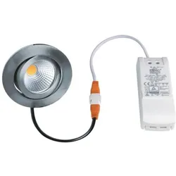 Rutec Licht, Einbauleuchte, RUTEC Rutec ALU57345UWWD-V2 TALU (Aluminium, Glas)