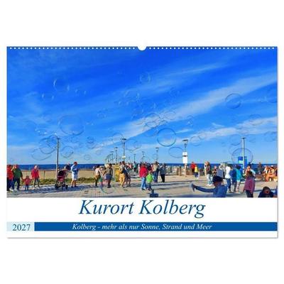 Kurort Kolberg (Wandkalender 2027 DIN A2 quer), CALVENDO Monatskalender