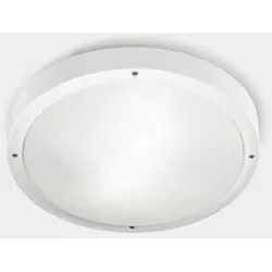 LEDS C4 Deckenleuchte IP66 BASIC LED 11,7W 2700K weiß 1269lm LEDS-15-E049-14-EH