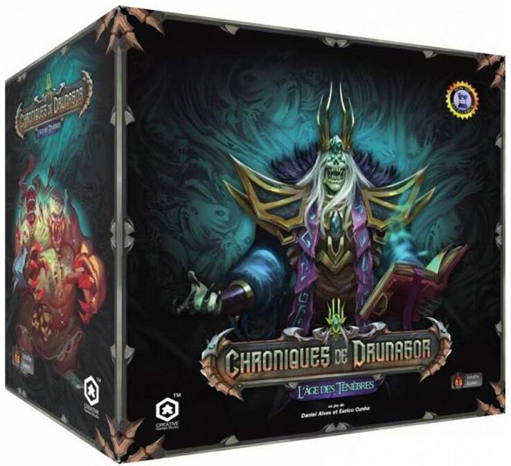 Intrafin Games Chroniques de Drunagor L'Age des Ténèbres - Jeu de plateau