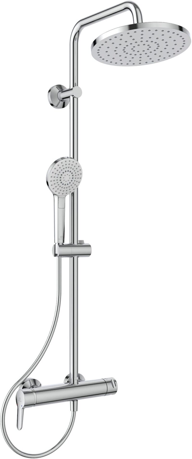 Ideal Standard COLONNA DOCCIA IDEALSTANDARD IDEALJETEVO 3 GETTI CROMO SOFFIONE ABS Ø250 mm MISCELAT. MECCANICO