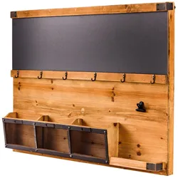 Invicta Interior Wandboard Heritage aus Kiefernholz, 80 x 11 x 60 cm