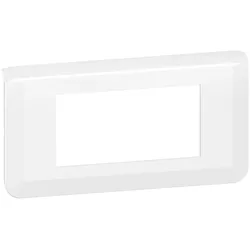Legrand 277814L Rahmen 4-modulig horizontal Mosaic ultraweiß