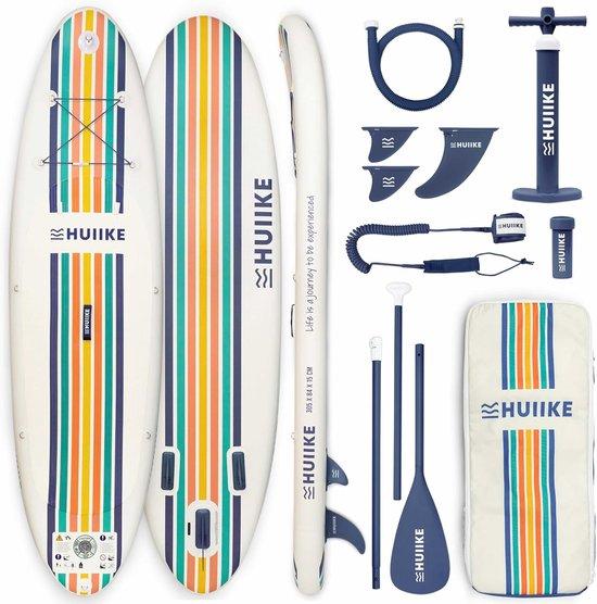Stand-Up-Paddle-Board, 10 Fuß - Inklusive Zubehör - Belastbarkeit bis 130 kg - Geeignet für den Freizeitgebrauch