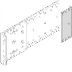 nVent SCHROFF 24566499 19 Zoll Netzwerkschrank-Eckprofil Mehrfarbig