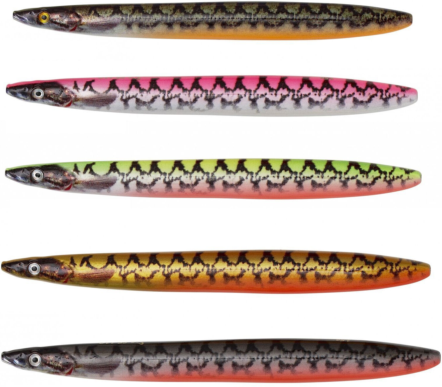 Savage Gear Line Thru Sandeel Eel Pout Collection