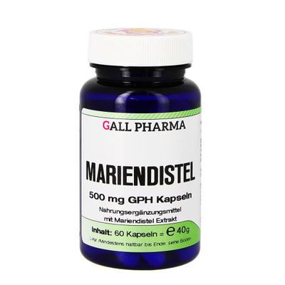 Mariendistel 500 mg GPH Kapseln 60 St