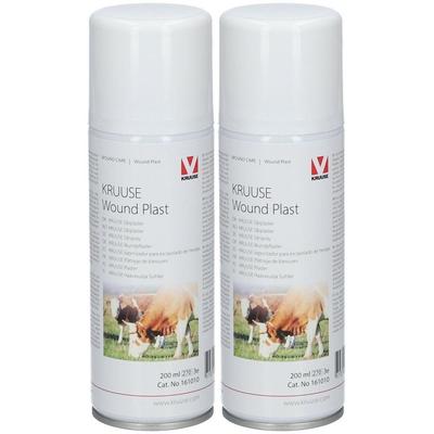 Kruuse Wundpflaster Spray teerfrei steril vet. 2x 2x200 ml