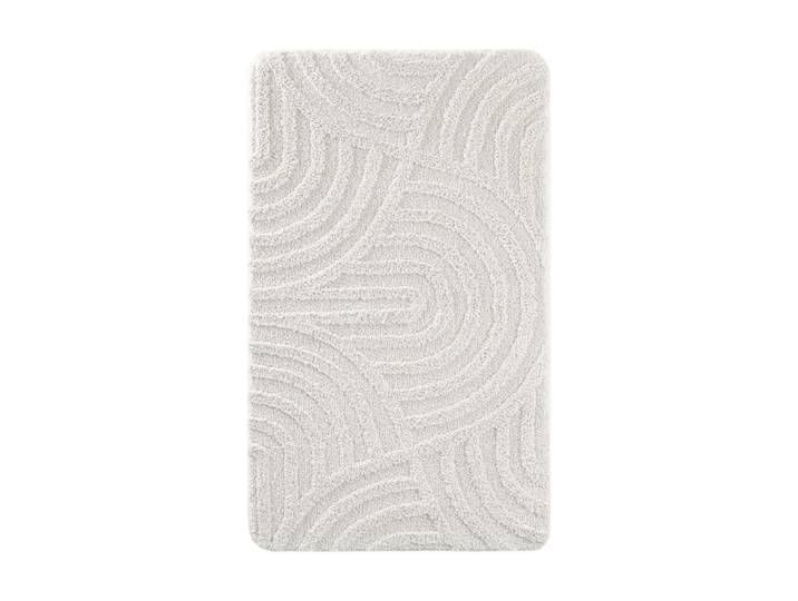 Tapis de bain à relief blanc 70x120