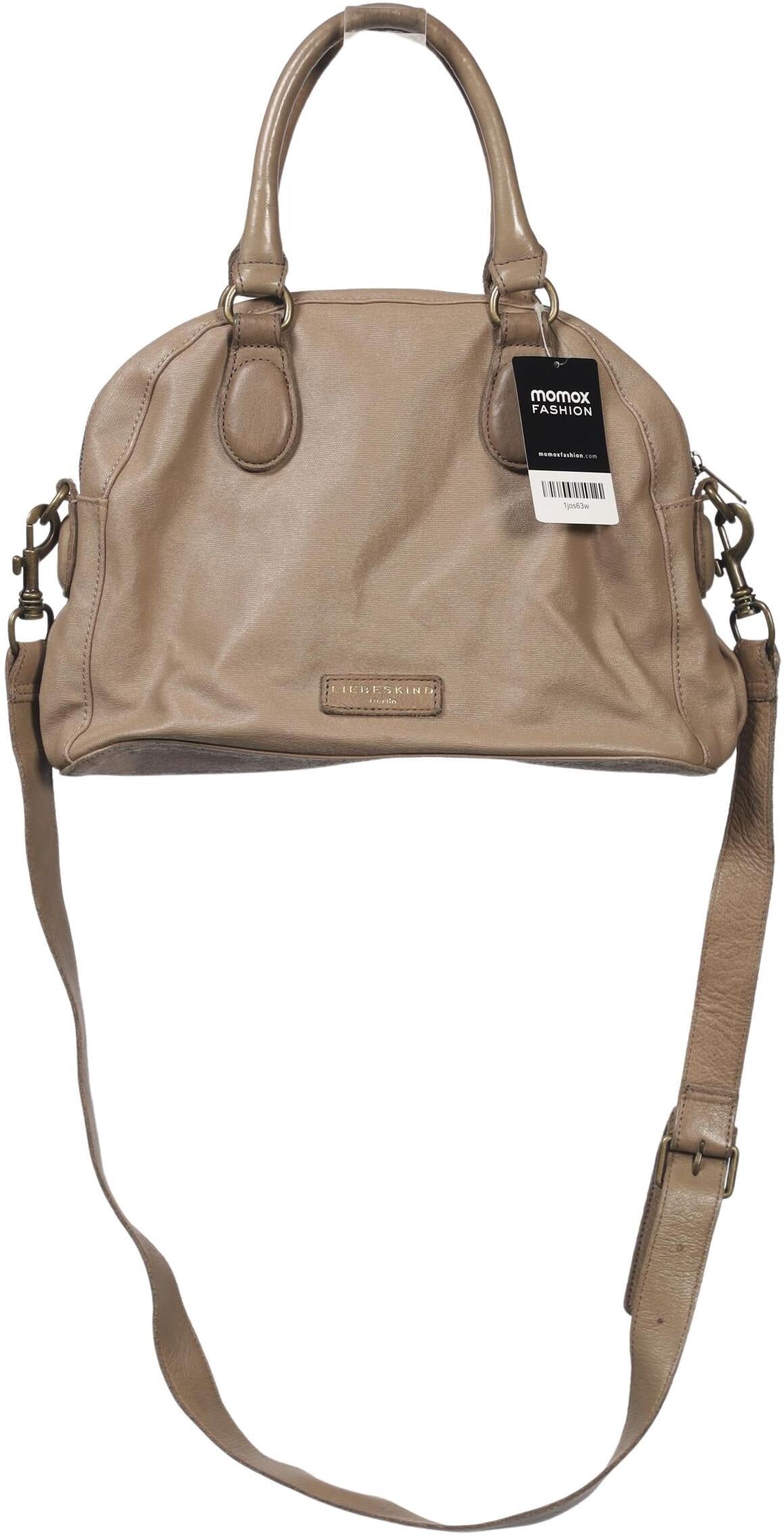 Liebeskind Berlin Damen Handtasche klein Leder, Beige, Leder - Second Hand