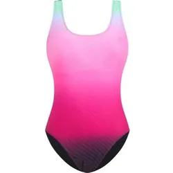 ENERGETICS Damen Badeanzug Da.-Badeanzug Franka W, Größe 38 in Schwarz Schwarz