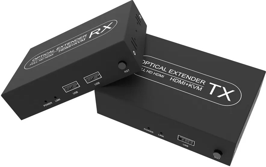 INF 20 km HDMI KVM Extender über Glasfaser - YZ-FIB030-TX/RX V0
