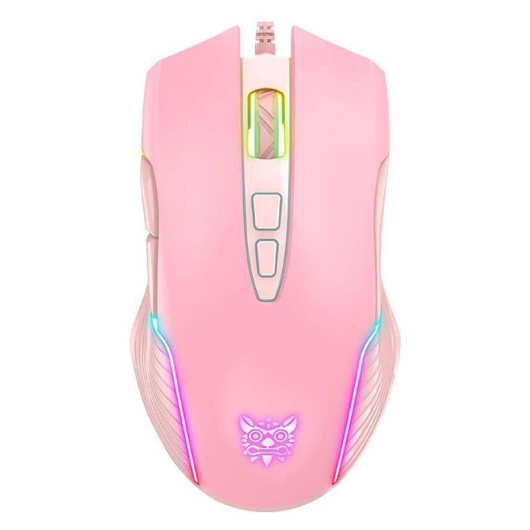 Onikuma Gaming mouse CW905 pink (Kabelgebunden) (CW905 pink mouse)
