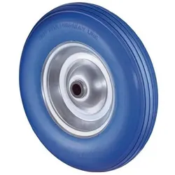 Bs Rollen Polyurethanrad D.400mm Trgf.200kg pannensicher Stahlfelge Rillen