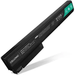 Cellonic Akku für HP Business Notebook 8510p, Compaq nx7400, Nc8230, nx8220, Nx9420 (4400 mAh), Notebook Akku, Schwarz