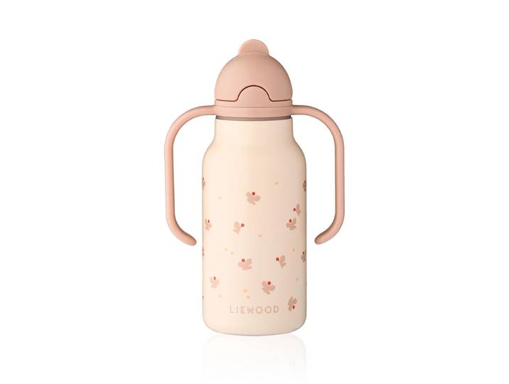 LIEWOOD - Kimmie bedruckte Flasche, 250 ml, mini Butterfly / apple blossom