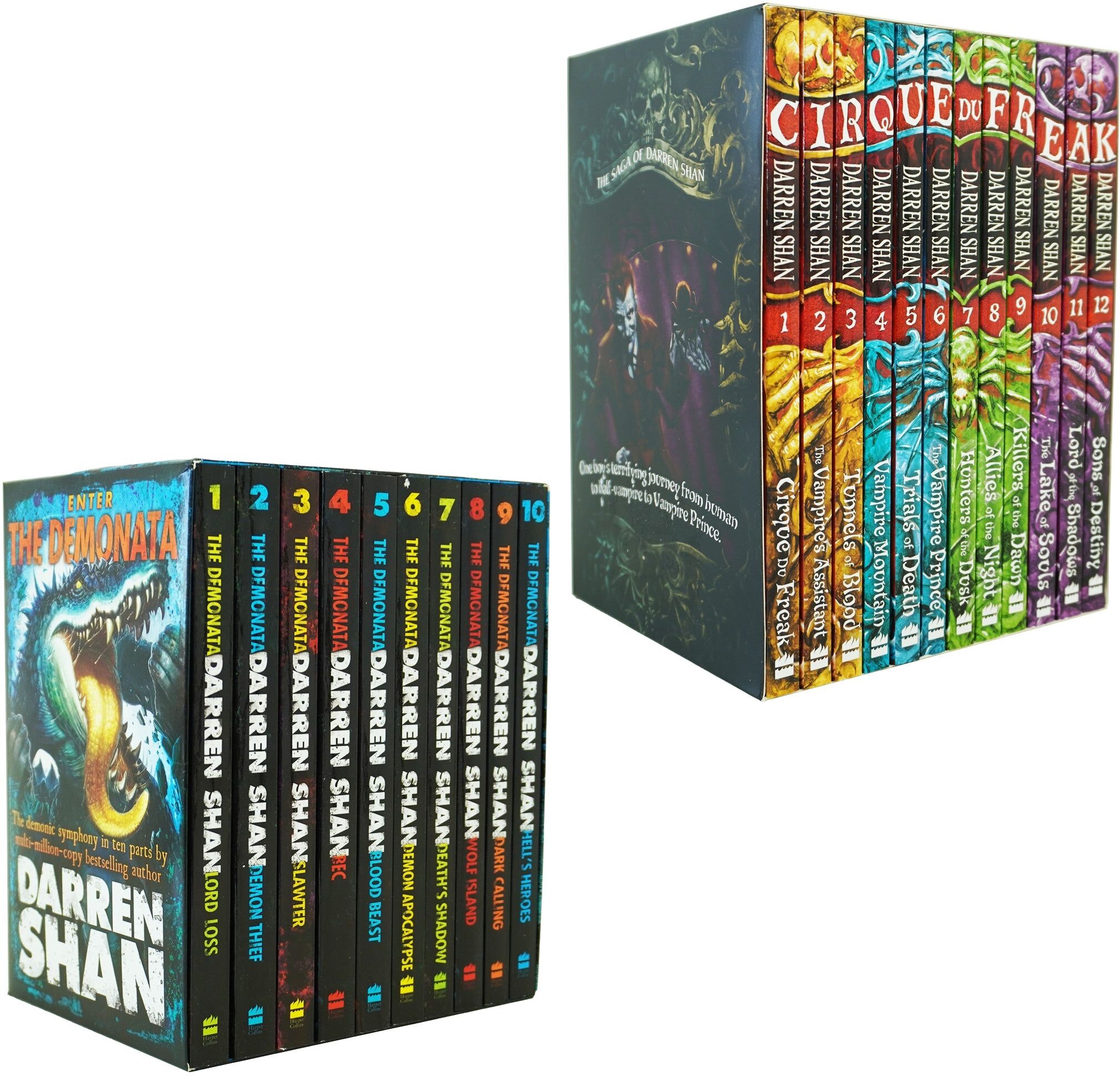 Cirque Du Freak Series & Demonata Series 22 Books Set By Darren Shan - Age 9 years and up - Paperback HarperCollins Publishers