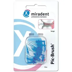 miradent Pic-Brush large Interdentalbürsten blau 12 St