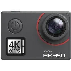 Akaso Camera V50 Elite (WLAN), Action Cam, Grau