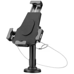 myWall 2-IN-1 Halterung für Tablets, Tablet Halterung, Schwarz