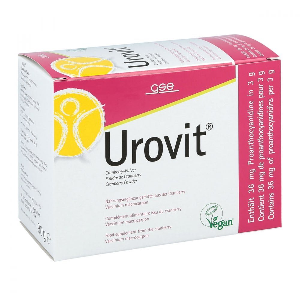 GSE Vertrieb Biologische Nahrungsergänzungs- & Hei Urovit Cranberry Pulver 04511134