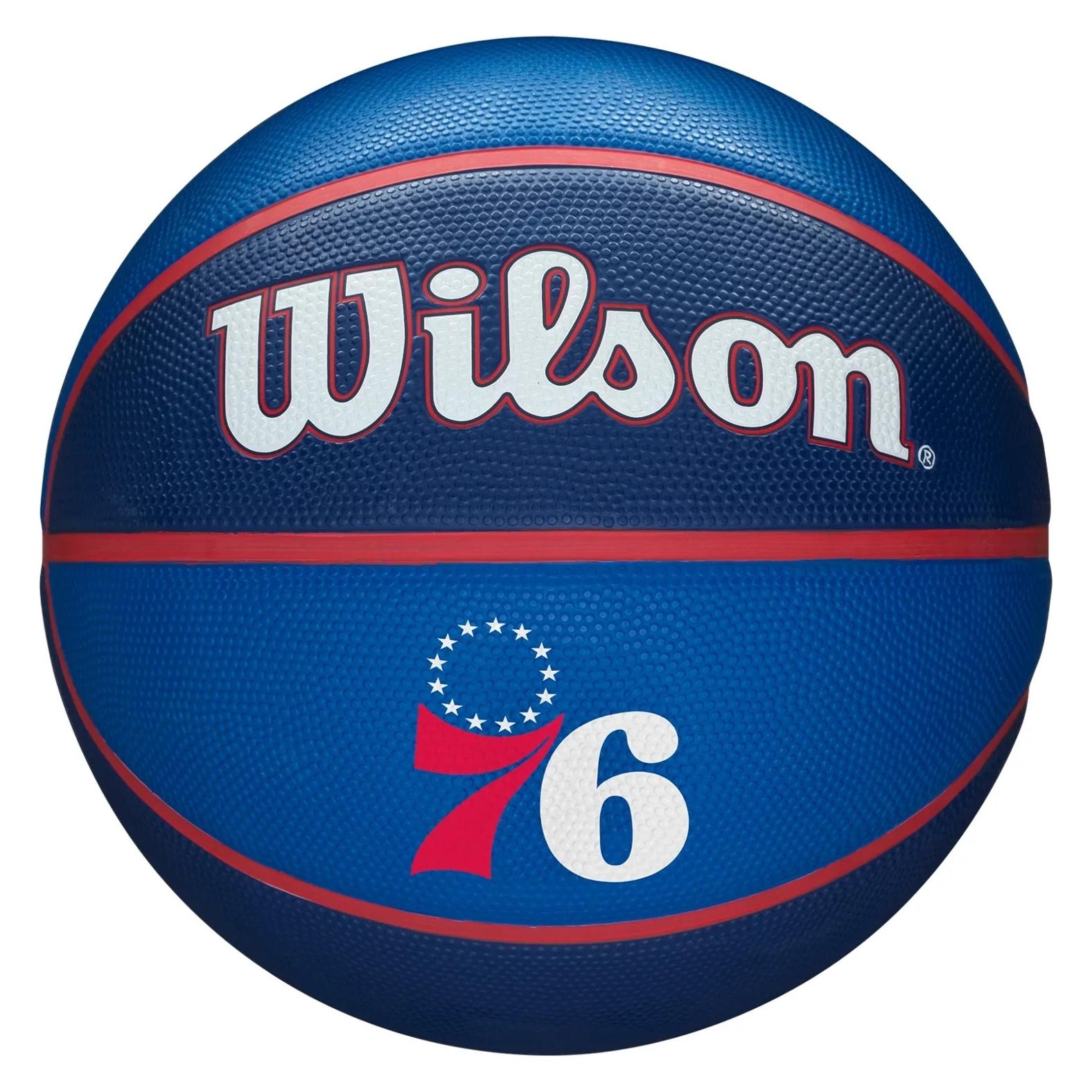 Wilson Nba Team Tribute Basketball Phi 76ers (7) (WTB1300XBPHI)