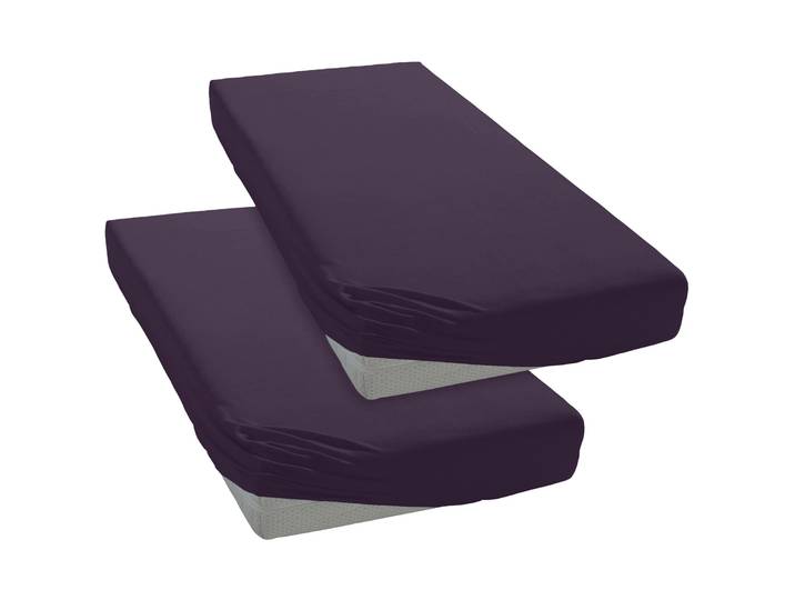 GOODproduct BLACKBERRY in PREMIUM und BASIC Qualität, 100% Baumwolle für hohe Matratzen bis 28 cm, Bettlaken, Spannbetttuch, Boxspring