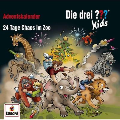 Die drei ??? Kids: Adventskalender - 24 Tage Chaos im Zoo - Ulf Blanck, CD, 9783803231192