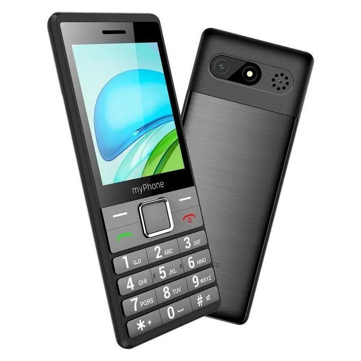 Myphone Handy 7340 (Silber) Dual-SIM 2,8" IPS 128 MB/48 MB/4G | (2.80", 2 Mpx) (TEL001112)