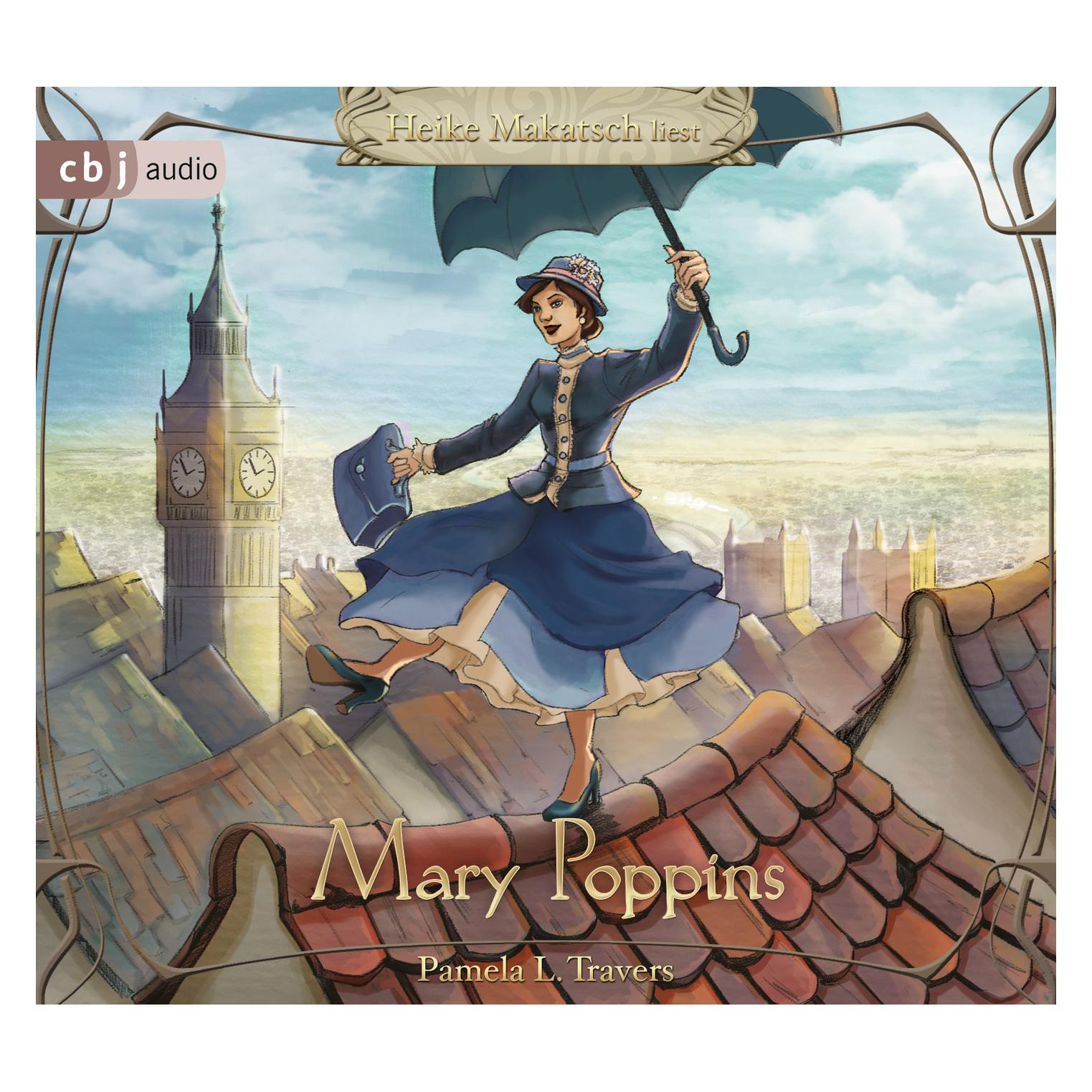 Edel Mary Poppins (Elisabeth Kessel, Heike Makatsch, Pamela L. Travers, Deutsch) (8371-2816-1)