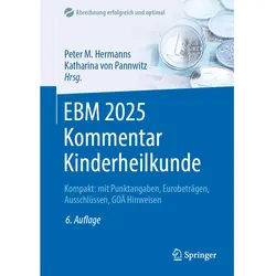 EBM 2025 Kommentar Kinderheilkunde, Fachbücher von Peter M. Hermanns