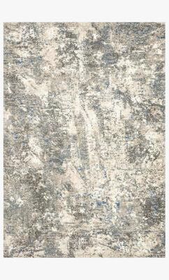 Alexander Home Mid-Century Modern Slate Abstract Area Rug